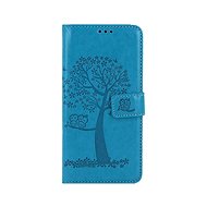 TopQ Case Samsung A52 Book Turquoise Tree Owl 75173 - Phone Case