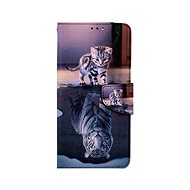 TopQ Case Realme C35 book Tiger 74906 - Phone Case