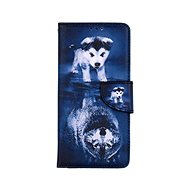 TopQ Realme C31 bookcase Wolf reflection 74865 - Phone Case