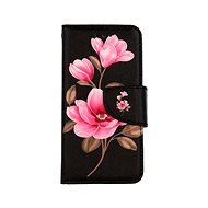 TopQ iPhone SE 2022 book case Three flowers 74849 - Phone Case