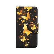 TopQ Case iPhone SE 2022 book Luxury butterflies 74730 - Phone Case