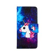 TopQ Case Vivo Y01 Book Space Unicorn 74720 - Phone Case