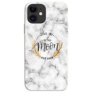 TopQ Cover iPhone 11 Marble Moon 75328 - Phone Cover