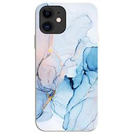 TopQ Cover iPhone 11 Marble blue 75326 - Phone Cover