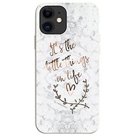 TopQ Cover iPhone 11 Marble Little things 75324 - Phone Cover