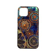 TopQ Cover iPhone 12 mini 3D Blue Orient 75565 - Phone Cover