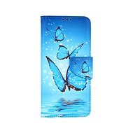 TopQ Realme 9 book case Blue butterflies 75733 - Phone Case