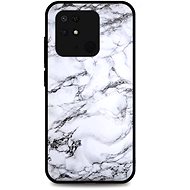 TopQ Cover LUXURY Xiaomi Redmi 10C solid Marble White 75132 - Phone Cover