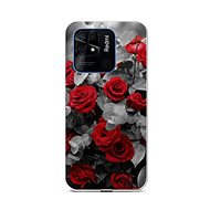 TopQ Cover Xiaomi Redmi 10C Red rose mix 76220 - Phone Cover