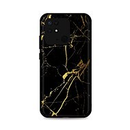 TopQ Cover LUXURY Xiaomi Redmi 10C solid Marble black-gold 76208 - Phone Cover