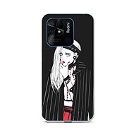 TopQ Cover Xiaomi Redmi 10C Dark Girl 76127 - Phone Cover