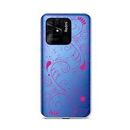 TopQ Cover Xiaomi Redmi 10C Pink Ornament 76111 - Phone Cover
