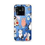 TopQ Cover Xiaomi Redmi 10C Cats 2 76108 - Phone Cover