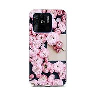 TopQ Cover Xiaomi Redmi 10C Pink flowers 76055 - Phone Cover