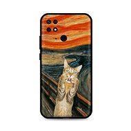 TopQ Cover Xiaomi Redmi 10C Scared Cat 76219 - Phone Cover