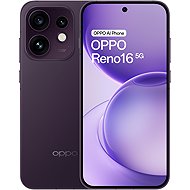 OPPO Reno16 5G 8GB/512GB Purple Black - Mobile Phone