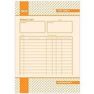 OPTYS 8777 Delivery Note - Form