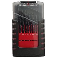 OPTIMAtools Set of Rolled Drills 19 pcs HSS-R - Drill Set