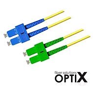 OPTIX SC/APC-SC Optical Patch Cord 09/125 0.5m G657A - Data Cable