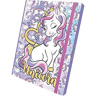 OPTIMUM 3D A5 Notebook Folder, Unicorn - Desky na sešity