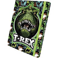 OPTIMUM 3D A4 Exercise Book Folder – T-Rex - Desky na sešity