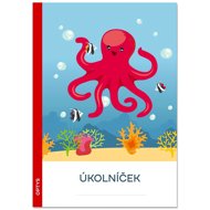 OPTYS Assignment book A5, 20 sheets, Octopus - Exercise Book