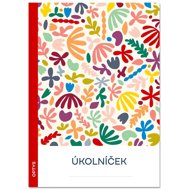 OPTYS Homework book A5, 20 sheets, Colour motif - Exercise Book