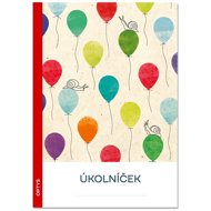 OPTYS Homework book A5, 20 sheets, Balloons - Exercise Book