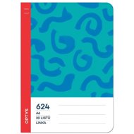 OPTYS 624 woodless, lined, spirals - Exercise Book