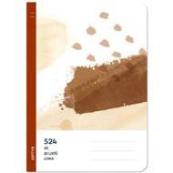 OPTYS 524 woodless, lined, chocolate - Exercise Book