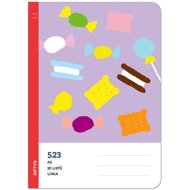 OPTYS 523 woodless, lined, candy - Exercise Book