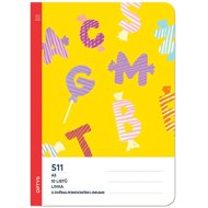 OPTYS 511 woodless, with two auxiliary lines, letters - Exercise Book