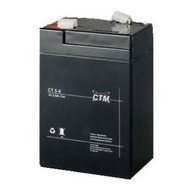 CTM olověvý akumulátor 5Ah, 6V - Rechargeable Battery