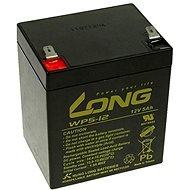 Long 12V 5Ah lead acid battery F2 (WP5-12B F2) - UPS Batteries