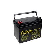Long 12V 34Ah DeepCycle AGM F4 Lead Acid Battery (U1-34HE) - Rechargeable Battery