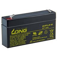 Long 6 V 1,2 Ah olovený akumulátor F1 (WP1.2-6) - Nabíjateľná batéria