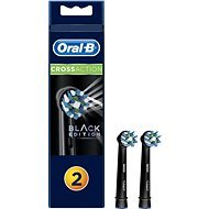 Oral-B EB50 CrossAction Black 2pc Replacement Heads - Toothbrush Replacement Head