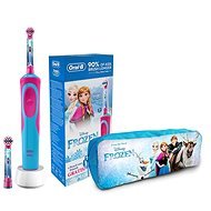 Oral-B Vitality Kids Frozen + Hülle - Elektrische Zahnbürste