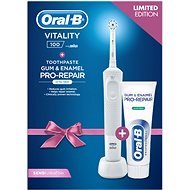 Oral-B Vitality White Sensitive + Oral-B original 75 ml fogkrém - Elektromos fogkefe