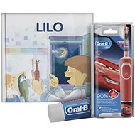 Oral-B Vitality Kids Cars + Oral-B zubná pasta + knižka - Elektrická zubná kefka