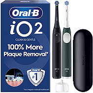Oral-B iO 2 Duo Black & Forest Green - Electric Toothbrush
