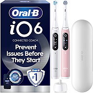 Oral-B iO 6 Duo Weiß & Rosa - Elektrische Zahnbürste