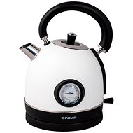Orava Retro kettle with analogue thermometer, white - Electric Kettle
