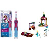 Oral-B Vitality Kids D12K Frozen + LEGO Disney 41155 Elsa's Market Adventure - Set