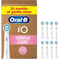Oral-B iO Gentle Care, Original Round Replacement Brush Heads, 8pcs - Toothbrush Replacement Head