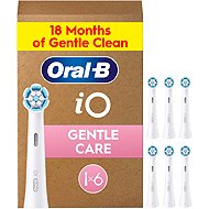 Oral-B iO Gentle Care, Genuine Replacement Round Brush Heads, 6-Pack - Toothbrush Replacement Head