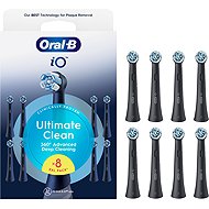 Oral-B iO Ultimate Clean 8 pcs black - Toothbrush Replacement Head