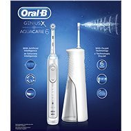 Oral-B Aquacare 6 + Oral-B Genius X - Elektromos szájzuhany