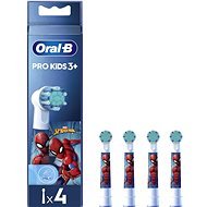 Oral-B Pro Kids Kefkové Hlavice S Motívmi Spiderman, 4 ks - Náhradné hlavice k zubnej kefke