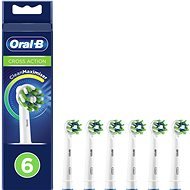 Oral-B CrossAction Brush Head with CleanMaximiser Technology, Pack of 6 - Replacement Head